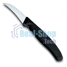 Нож кухонный Victorinox Swiss Classic (6.7503) стальной для чистки овощей и фруктов лезв.60мм прямая заточка черный