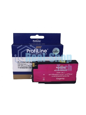 Картридж струйный ProfiLine PL-CN047AE №951XL для принтеров HP OfficeJet Pro 251dw/276dw/8100/8600/8610/8620e Magenta