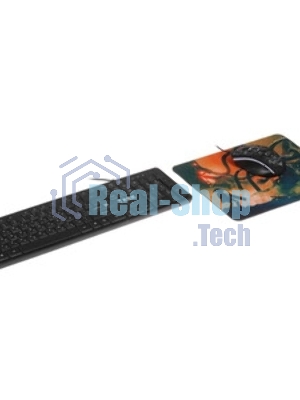 Комплект клавиатура+мышь Defender Tark C-779 проводной, USB, 2400 DPI, чёрный