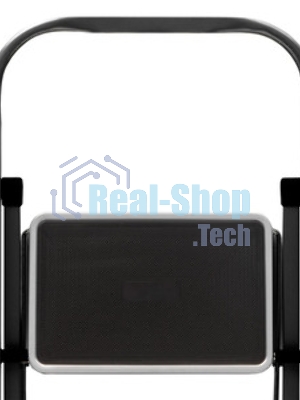 Стремянка ZALGER 9910-4 Jet черный 4 cт с ковриком сталь