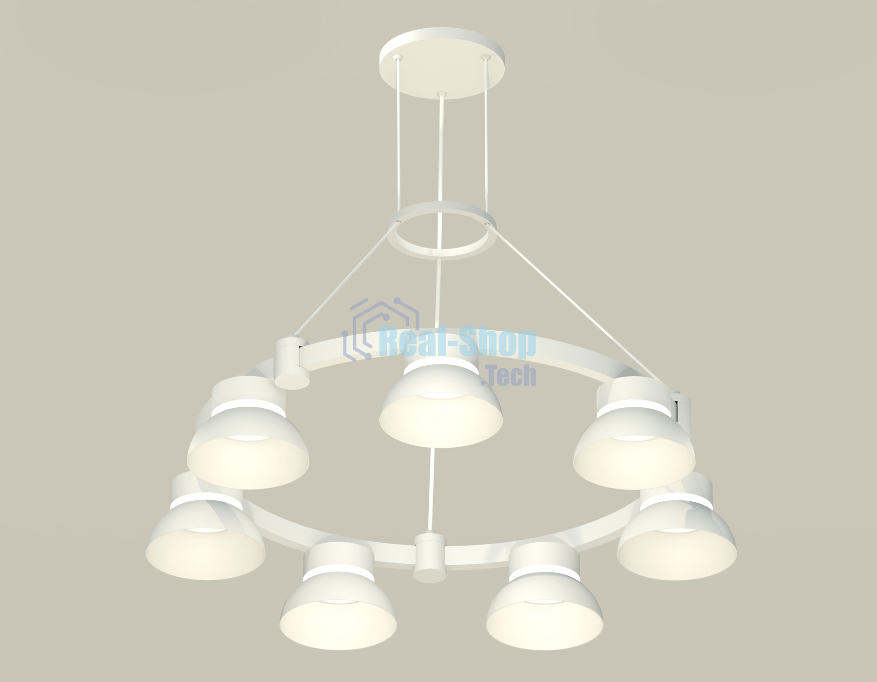 Светильник Ambrella light XR92031401/7 SWH/FR белый песок/белый матовый GX53 (A9203, C9236, N8140)