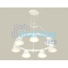 Светильник Ambrella light XR92031401/7 SWH/FR белый песок/белый матовый GX53 (A9203, C9236, N8140)