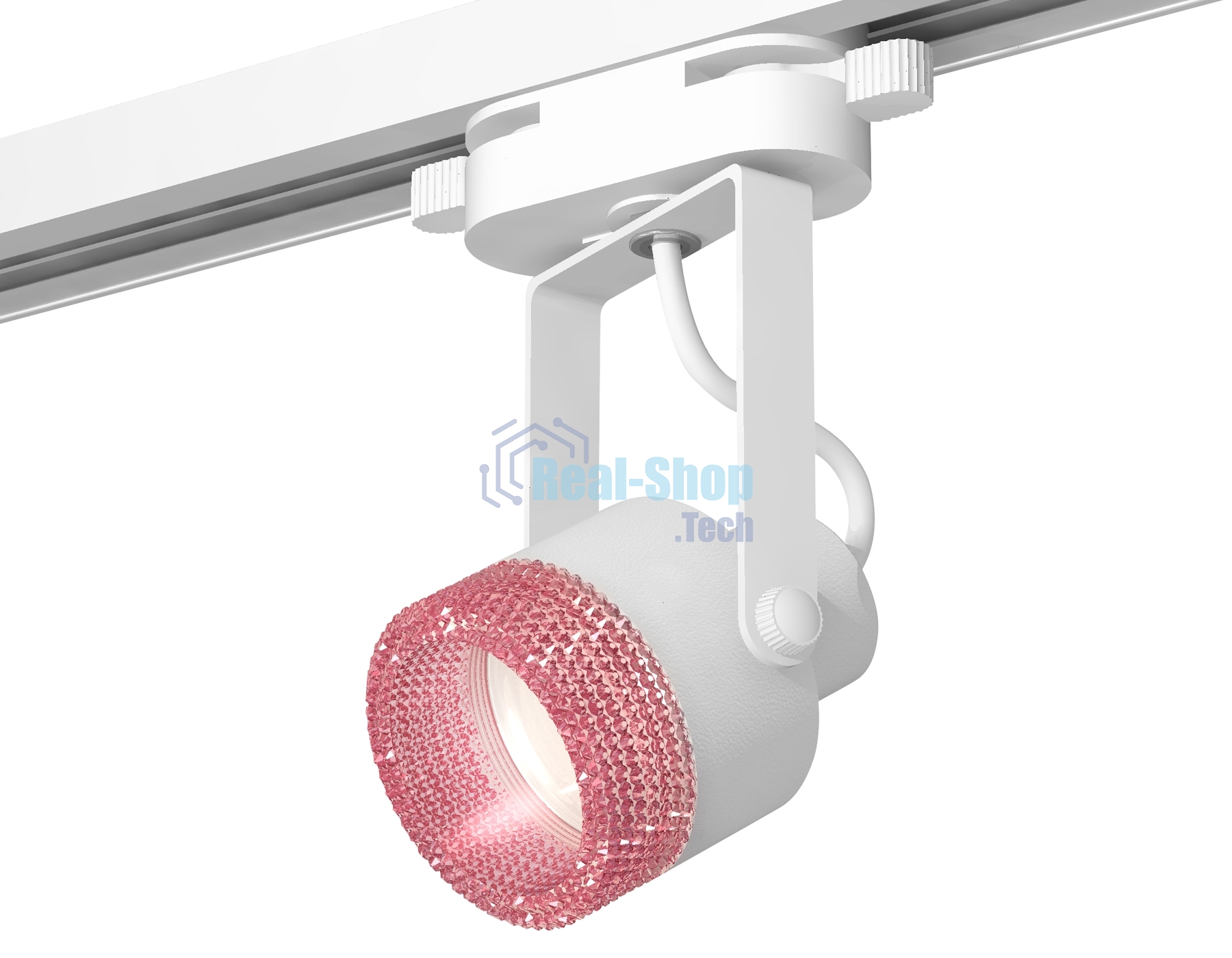 Светильник Ambrella light XT6601062 WH/PI белый/розовый MR16 GU10 (C6601, N6152)