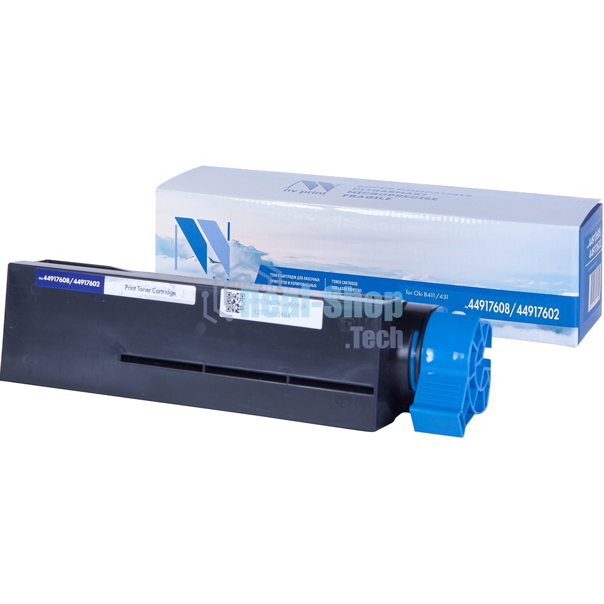 Картридж NVPrint совместимый Oki 44917608/44917602 для B411/431 (12000k)
