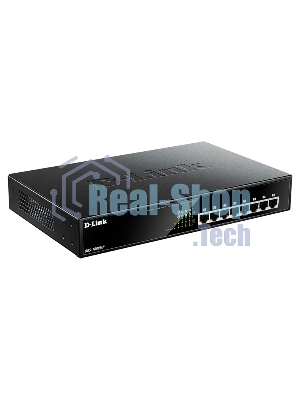 Коммутатор D-Link DGS-1008MP/A2A/B1A, Layer 2 unmanaged Gigabit Switch with PoE and Green Ethernet power save technology