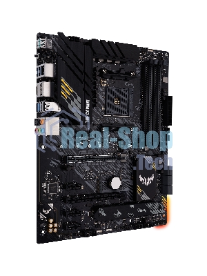 Материнская плата ASUS TUF GAMING B550-PLUS, AM4, AMD B550, 4xDDR4, 6xSATA, 2xM.2, 1xPCIe 4.0 x16, 1xPCIe 3.0 x16, 3xPCIe x1, 1xHDMI, 1xDP, 1x 2.5Gb LAN, 4xUSB-A 3.2 Gen 1, 1xUSB-A 3.2 Gen 2, 2xUSB-A 2.0, 1xUSB-C 3.2 Gen 2, 5x3.5 мм, 7.1, ATX