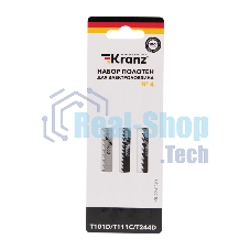Набор полотен для электролобзика Kranz № 4 T101D/T111C/T244D (3 шт./уп.)