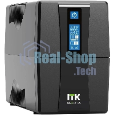 Источник бесперебойного питания ITK Electra EET-1000VA-1-002-S 600Вт 1000ВА черный
