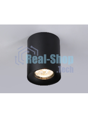 Светильник Ambrella light TN213137 BK черный GU10 max 12W D80*100