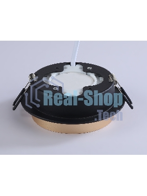 Светильник Ambrella light TN5228 BK/GD черный/золото GX53 max 12W D110*35
