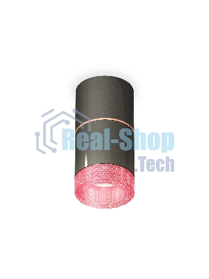 Светильник Ambrella Light XS7403102 DCH/PI черный хром/розовый MR16 GU5.3 (C7403, A2073, C7403, N7193)