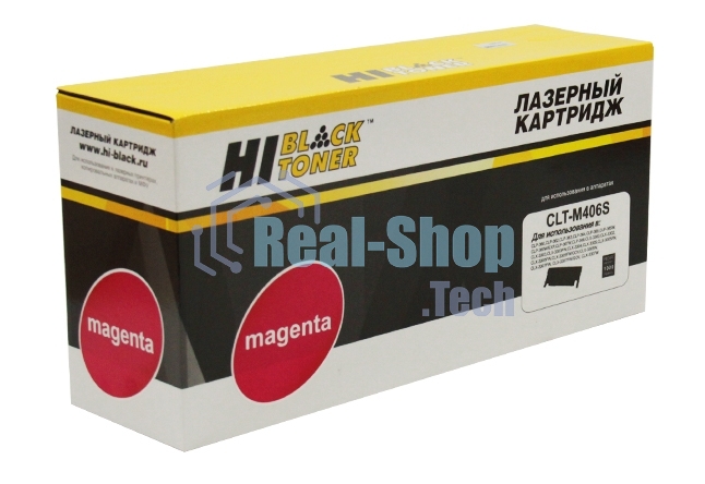 Расходные материалы Hi-Black CLT-M406S Картридж для  Samsung CLP-360/365/368/CLX-3300/3305/3307, M, 1500 стр.