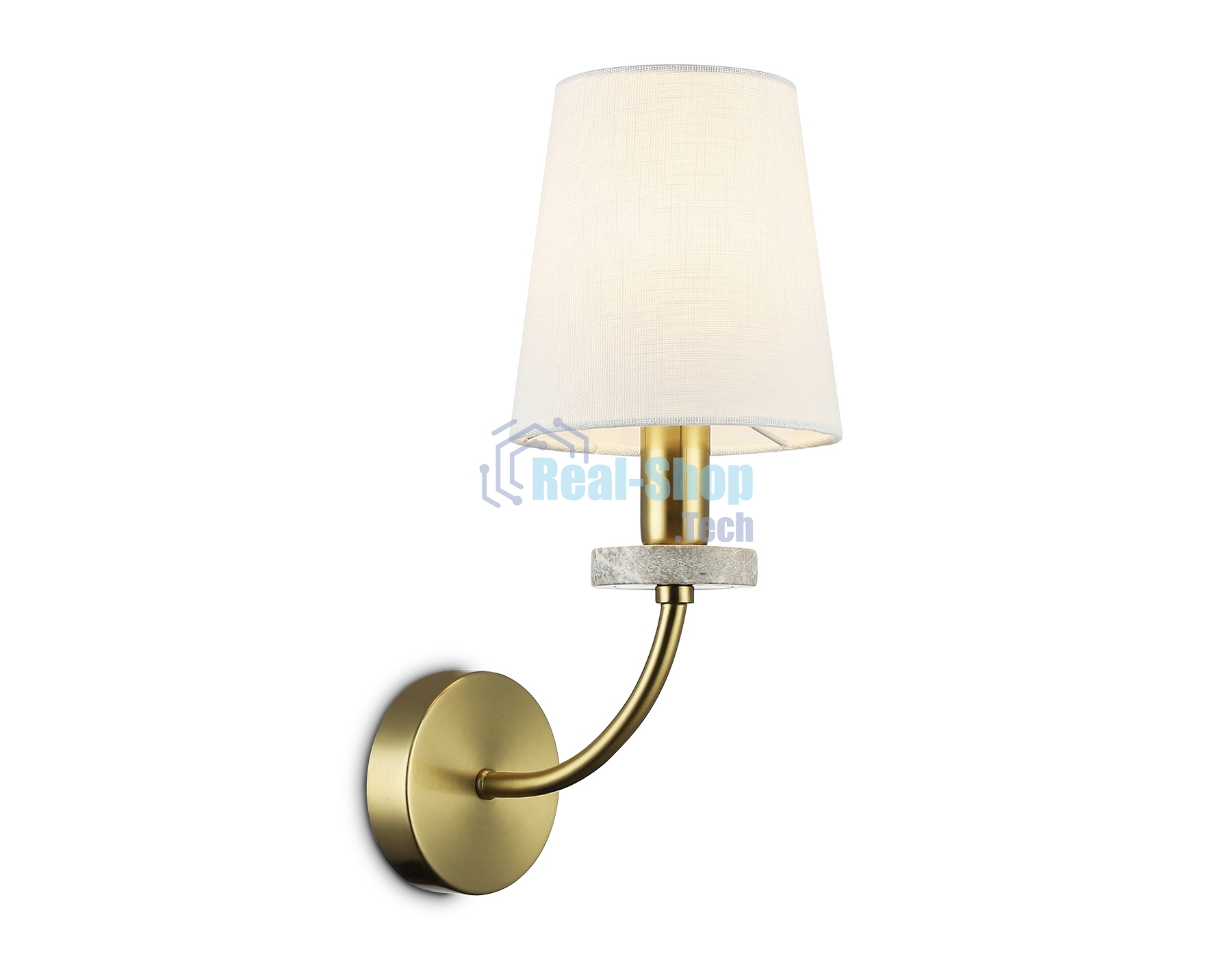 Настенный светильник Ambrella light LH75359 SB/WH бронза/белый E14 max 40W 140*205*350