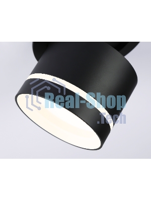 Светильник Ambrella light TA1432 SBK/FR черный песок/белый матовый GX53 D85*95