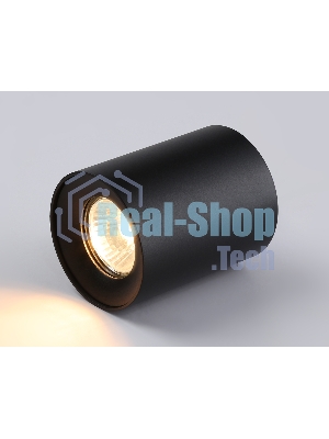 Светильник Ambrella light TN213137 BK черный GU10 max 12W D80*100