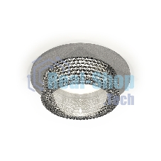 Комплект встраиваемого светильника Ambrella light XC6514040 SGR/CL серый песок/прозрачный MR16 GU5.3 (C6514, N6150)