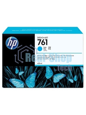 Картридж струйный HP №761 CM994A голубой для HP DJ T7100 (400мл)