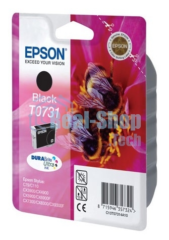 Картридж струйный Epson T0731 черный для Epson С79/СХ3900/4900/5900