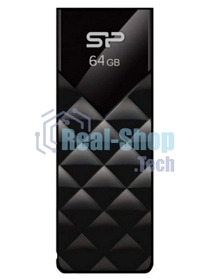 Флешка USB Silicon Power R/W USB 64Gb Ultima U03 SP064Gb,UF2U03V1K USB 2.0, черный
