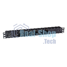 Блок розеток горизонтальный ExeGate ServerPro PDU-19H601 Al-6S-C14, 19