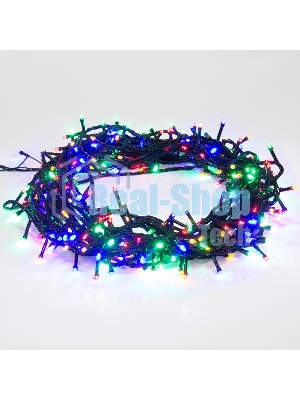 Гирлянда светодиодная Neon-night универсальная 120 LED МУЛЬТИКОЛОР 12 метров с контроллером
