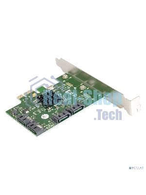 Контроллер ExeGate EXE-503 PCI-E 2.0, SATA3 6Gb/s, 4 int (OEM)