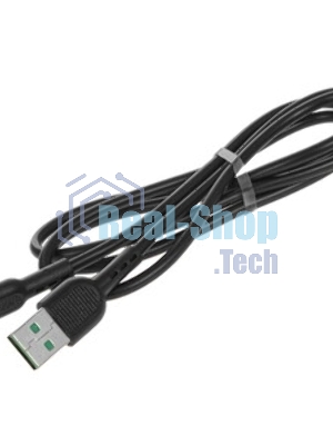 Кабель USB 2.0 HOCO X33, AM/Type-C, черный, 1м, 5А