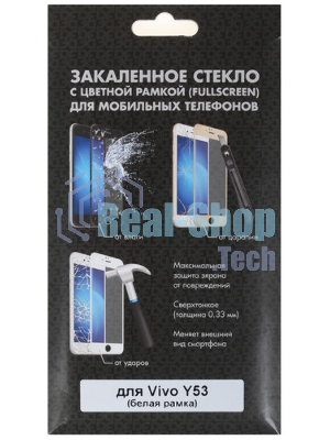 Защитное стекло для экрана DF vColor-22 черный для Vivo V23 2.5D 1шт. (DF VCOLOR-22 (BLACK))