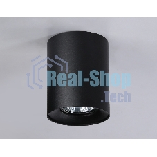 Светильник Ambrella light TN213137 BK черный GU10 max 12W D80*100