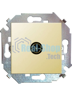 Механизм розетки TV СП Simon15 одиночная сл. кость Simon 1591475-031