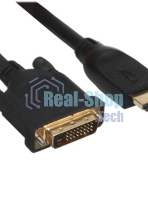 Кабель HDMI AM/DVI(24+1)M, 1.8м, CU, 1080P@60Hz, 2F, VCOM CG484GD-1.8M
