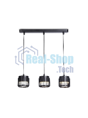 Светильник Ambrella light TN71175/3 BK черный GX53/3 400*100*1080
