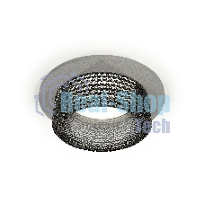Комплект встраиваемого светильника Ambrella light XC6514041 SGR/BK серый песок/тонированный MR16 GU5.3 (C6514, N6151)