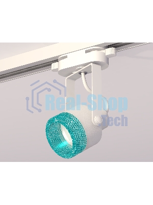 Светильник Ambrella light XT6601063 WH/BL белый/голубой MR16 GU10 (C6601, N6153)
