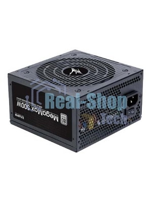 Блок питания Zalman ZM500-TXII V2 retail, 500Вт, 80 PLUS, 120мм, черный