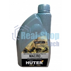 Масло моторное Huter 10W-40 полусинтетическое для четырехтактных двигателей, для техники, 1л.