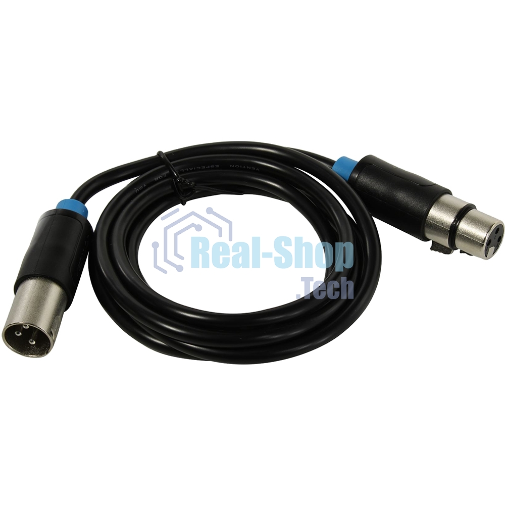 Кабель Vention аудио XLR M/XLR F - 1.5м BBFBG