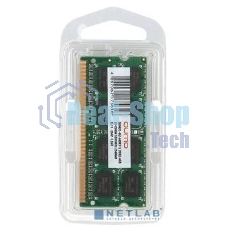 Оперативная память Qumo, DDR3, 8GB (1x8GB), 1600MHz, CL11, SO-DIMM