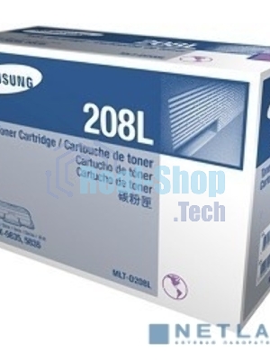 Картридж лазерный Картридж Samsung MLT-D208L черный для Samsung SCX-5835FN/5635FN (10000 стр.)