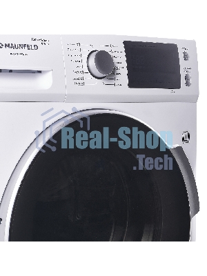 Стирально-сушильная машина Maunfeld MFWM1586WHS белая, загрузка фронтальная 8 кг, 1200об/мин, класс А