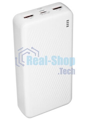 Портативный аккумулятор BOROFONE (6941991111839) BJ56A белый - 20000mAh 2USB