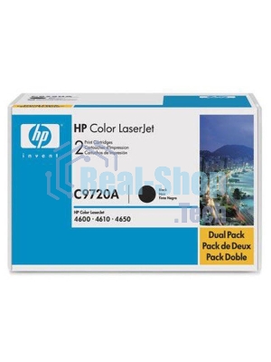 Картридж лазерный HP C9720A черный для Color LJ4600 Series, Black 9000 стр.