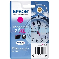 Картридж струйный Epson 27XL T2713 (C13T27134022/C13T27134020) пурпурный, 10.4 мл (1100 стр.), для WF7110/7610/7620