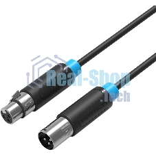 Кабель Vention аудио XLR M/XLR F - 2м