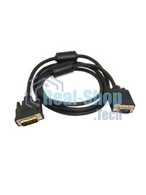 Кабель-переходник DVI (24+5)----> VGA_M/M 1,8м Telecom (TA680F-1.8M) Кабель-переходник DVI (24+5)----> VGA_M/M 1,8м Telecom (TA680F-1.8M)