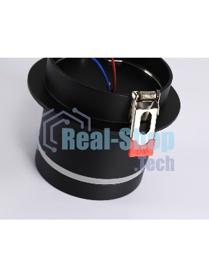 Светильник Ambrella light TA1432 SBK/FR черный песок/белый матовый GX53 D85*95
