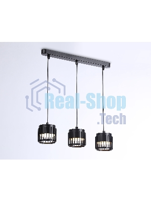 Светильник Ambrella light TN71175/3 BK черный GX53/3 400*100*1080