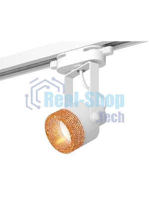 Светильник Ambrella light XT6601064 WH/CF белый/кофе MR16 GU10 (C6601, N6154)
