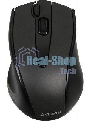 Мышь беспроводная A4Tech G9-500F черный, 1200 dpi, радиоканал, USB, кнопки - 4