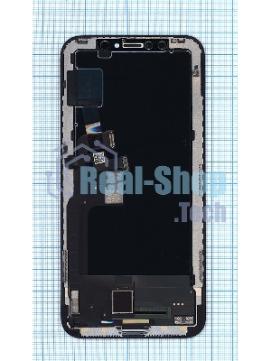 Дисплей для iPhone X в сборе с тачскрином (OLED ALG) черный